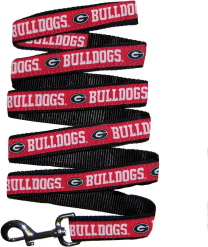 NCAA PET String, Small, Georgia Bulldogs, Dog String, Shiny & Colorful String for Dogs & Cats Licensed by the NCAA, Old Version