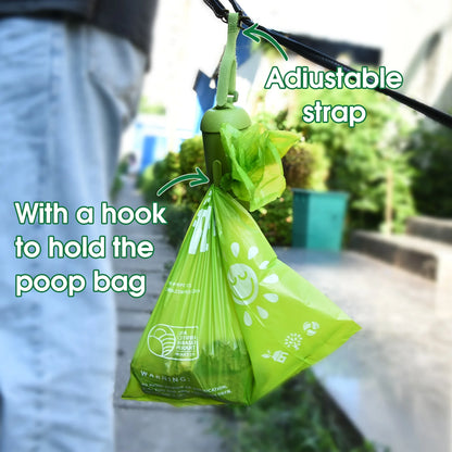Dog Poop Bags Premium Rolls, 360 Count, Unscented, 41% Plant-Based, Leak-Proof Dog Waste Bags, 8 X 15 Inches
